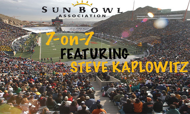 7-ON-7 OF COLLEGE FOOTBALL AND THE SUN BOWL VIDEO SERIES (PART THREE)